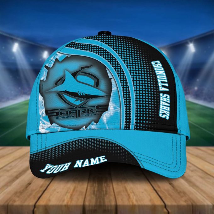 New Personalized Cronulla-Sutherland Sharks Nrl Classic Cap For Fan