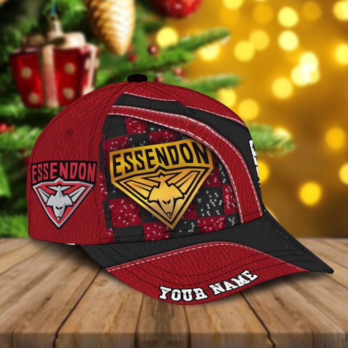 New Personalized Essendon Afl Classic 3D Cap For Fan