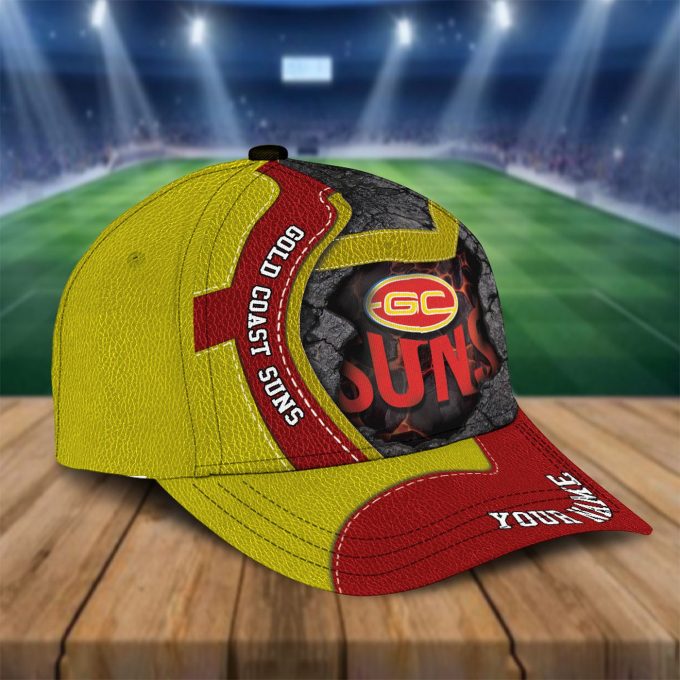 New Personalized Gold Coast Suns Afl Classic Cap For Fan 2