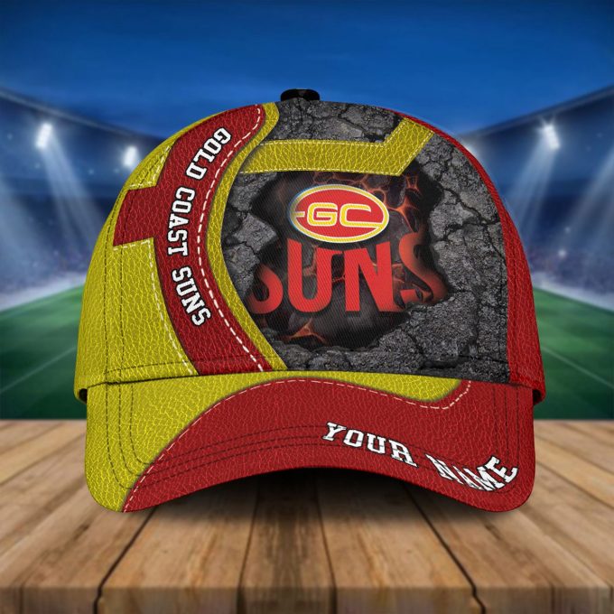 New Personalized Gold Coast Suns Afl Classic Cap For Fan 1