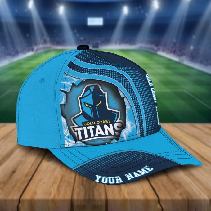 New Personalized Gold Coast Titans Nrl Classic Cap For Fan