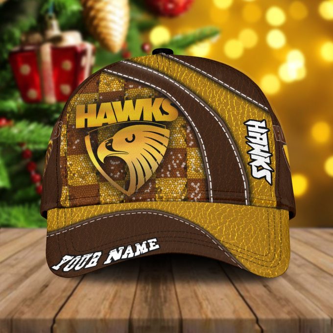 New Personalized Hawthorn Afl Classic 3D Cap For Fan 2