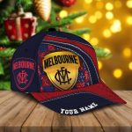 New Personalized Melbourne AFL Classic 3D Cap For Fan