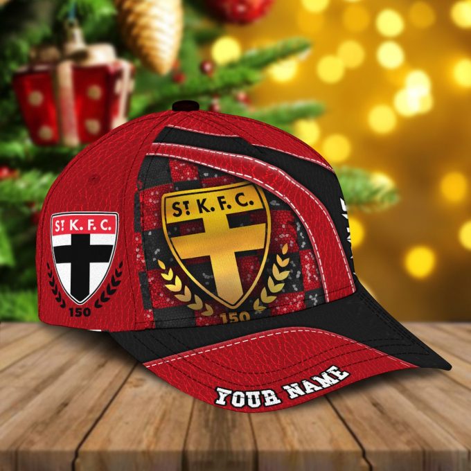 New Personalized St Kilda Afl Classic 3D Cap For Fan 2