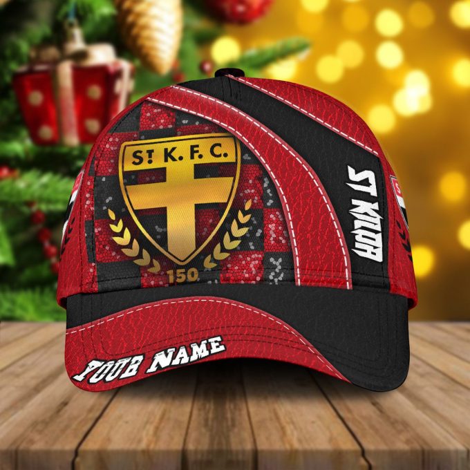 New Personalized St Kilda Afl Classic 3D Cap For Fan 1