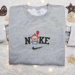 Nike x Chibi Pennywise Stitch Balloon Shirt Disney Halloween Hoodie – Best Gifts for Halloween Lovers