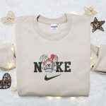 Nike x Chibi Pennywise Stitch Shirt & Disney Halloween Hoodie: Perfect Gifts for Halloween Lovers