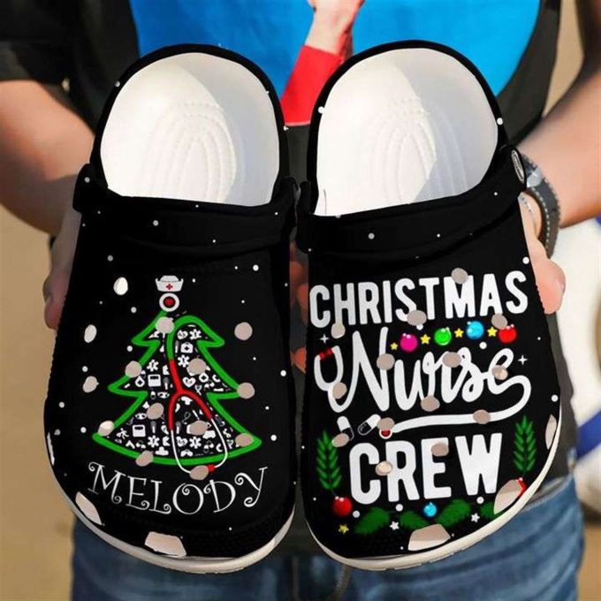 Stay Festive With Nurse Christmas Crewcrocs – Crocband Clog Shoes For Men &Amp; Women