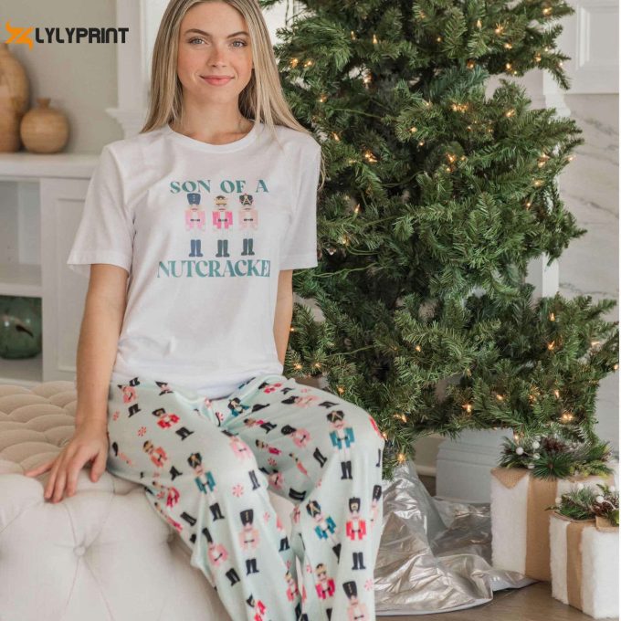 Shop Festive Nutcracker Pajama Pants – Perfect Christmas Gift For Her 1