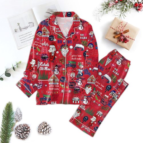 Stay Festive with OMR Christmas Button Down Pajamas TL – Comfortable & Stylish Holiday Sleepwear