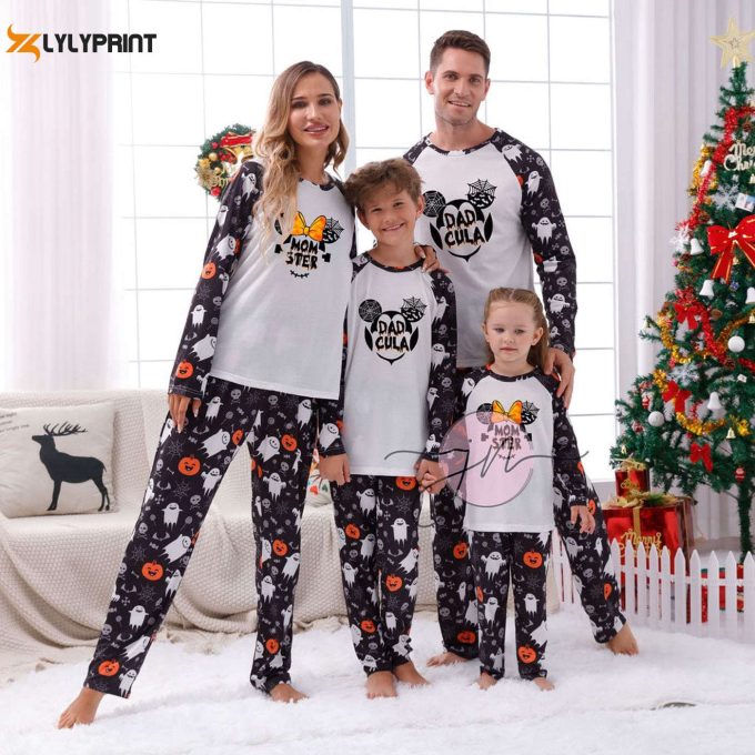 Spooktacular Disney Mickey Mouse Couples Halloween Pajamas – Personalized &Amp;Amp; Matching!