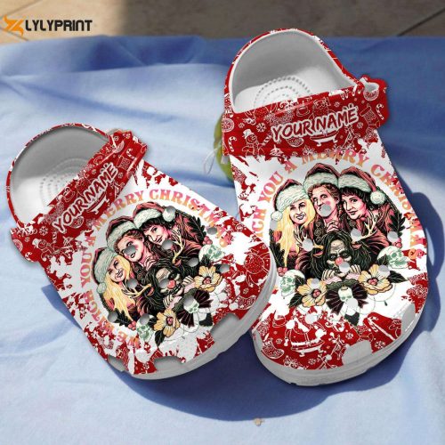 Custom Hocus Pocus Merry Christmas Clogs – Perfect Christmas Gift!