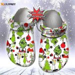 Custom Grinch Christmas Clogs – Fun & Safe Lightweight Footwear for Kids & Adults