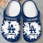 Custom LA Dodgers MLB Sport Clogs – Personalized Unisex Team Shoes