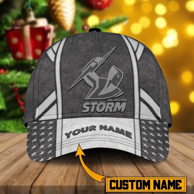 Personalized Melbourne Storm Nrl Classic Cap 2 Style For Fan 1