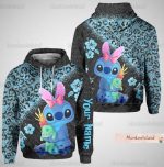 Personalized Stitch Hoodie & Disney Legging: Cute Stitch Fan Gift for Her