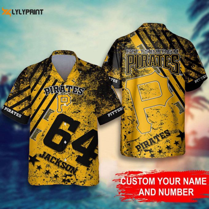 Pittsburgh Pirates Mlb Personalized Hawaiian Shirt – Customizable Fan Gear