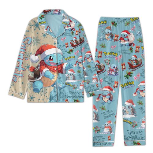 Get Festive with PKM Christmas Button Down Pajamas LA – Comfy & Stylish Holiday Sleepwear!