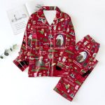 Stylish PNR Christmas Button Down Pajamas: Shop the Festive LA Collection!