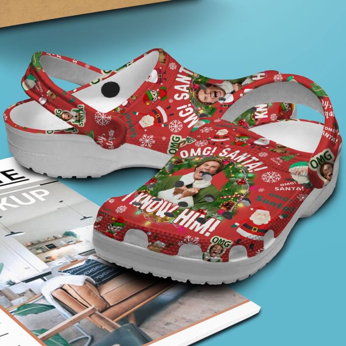 Get Festive With Premium Elf Christmas Clogs Tl – Perfect Holiday Footwear!