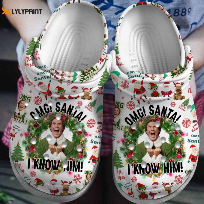 Get Festive With Premium Elf Christmas Clogs Tl – Perfect Holiday Footwear!