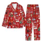 Cozy & Festive: Premium HMAL Christmas Button Down Pajamas TL