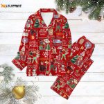 Cozy & Festive: Premium HMAL Christmas Button Down Pajamas TL