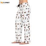 Cozy Sheep Mom Pajama Pants: Unique Primitive Salt Box House Design Christmas Gift