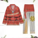 Princess Moana Cosplay Pajamas – Disney Costume Set Magic Kingdom Shirt – Perfect Christmas Gift