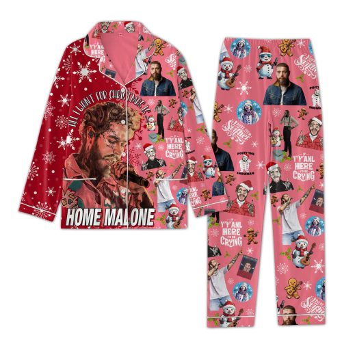 Stylish PTML Christmas Button Down Pajamas for LA – Festive Comfort!