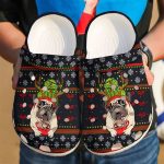 Pug Dog Christmas Ugly Pattern Crocs-Shoes: Festive Clog Shoes for Men & Women Pug Dog Christmas Ugly Pattern Crocs-Shoes: Festive Clog Shoes for Men & Women
