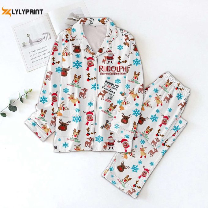 Rudolph Red Nosed Pajamas: Festive Christmas Movie Holiday Gift!