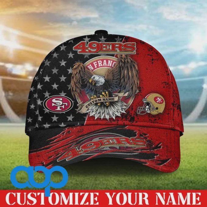 San Francisco 49Ers Nfl 3D Personalized Classic Cap