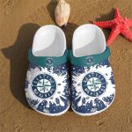 Seattle Mariners MLB Paint Flakes Gift for Fan – Crocs Clog Shoes