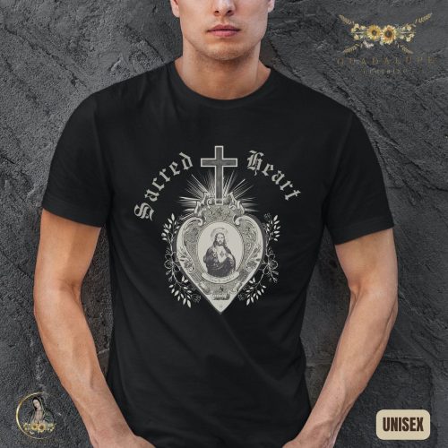 Sacred Heart of Jesus T-shirt: Sentimental Vintage Clothing Comfort Colors Boho Shirt