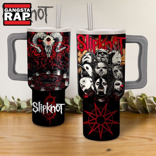 Slipknot Stanley Tumbler 40oz: Official Band Merchandise for Fans