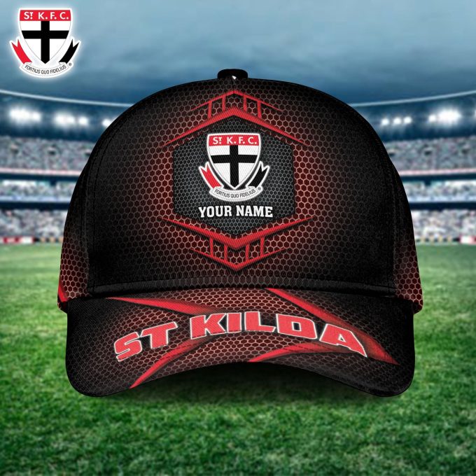 St Kilda Afl Personalized Cap 1