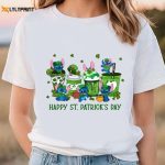 Get Lucky with Stitch: St Patrick s Day Stitch Shamrock T-Shirt