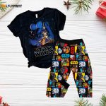 Shop Star Wars Christmas Pajamas & T-Shirt Set: Perfect Gift For Him Movie-Inspired Holiday Apparel