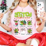 Stitch Christmas Mood Ugly Sweatshirt Disneyland Shirt Family Shirt