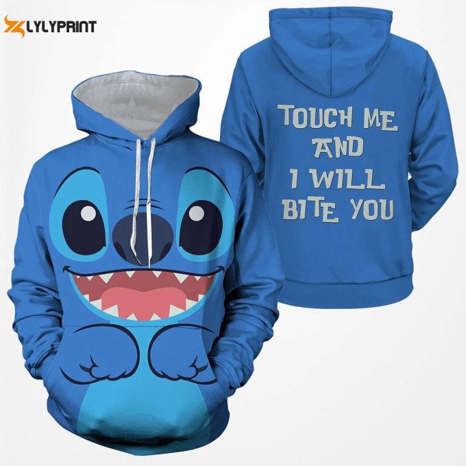 Disney Stitch Hoodie For Stitch Lovers – Funny 3D Cosplay Hoodie Perfect Halloween Gift