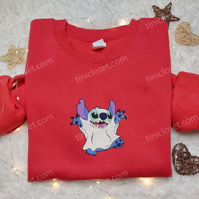 Spooky Stitch Cute Ghost Shirt &Amp; Disney Characters Hoodie – Best Halloween Gift Ideas