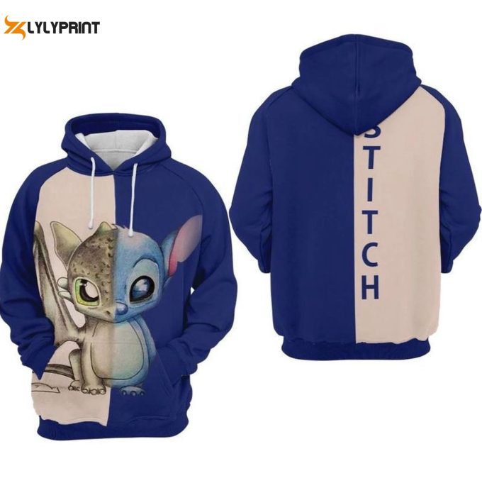 Stylish Stitch Hoodie: Trendy Combination For A Fashionable Look