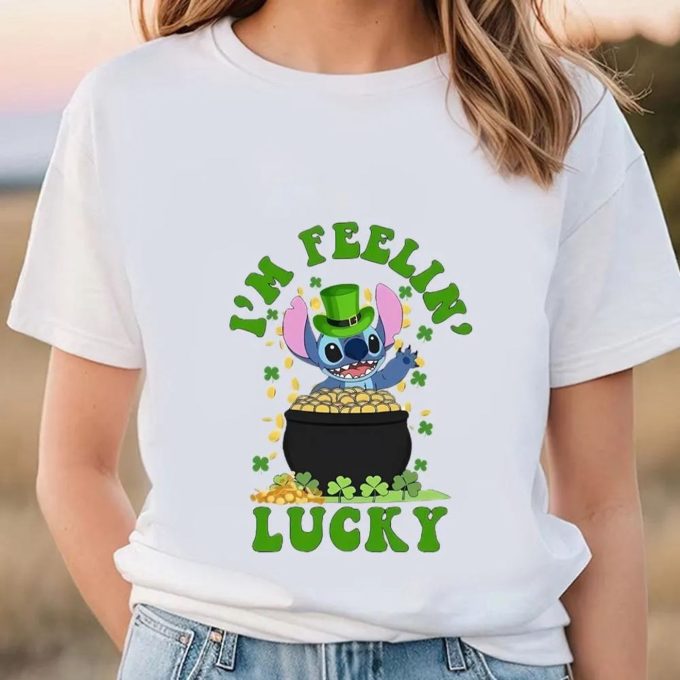 Lucky Stitch St Patrick S Day T Shirt – Feelin Festive!