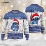 Cute Stitch Ugly Christmas Sweater – Disney Holiday Sweatshirt Perfect Gift for Her