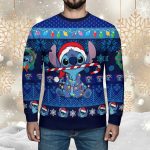 Stitch Ugly Sweater Santa Holiday Sweatshirt Disney Xmas Shirt Merry Christmas Magic Kingdom