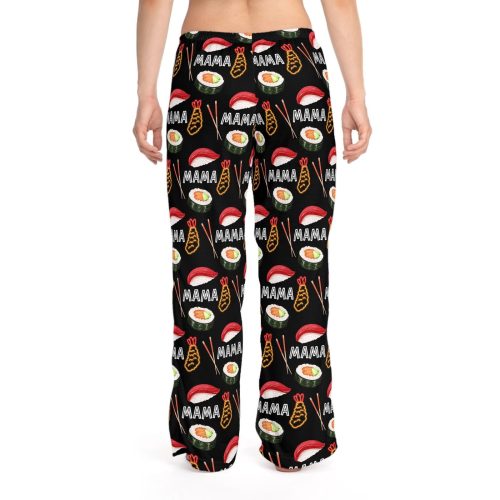 Sushi Lover Gifts: Funny Sushi Pajamas for Her – Teenagers Christmas Gift Idea with Sushi Print Pants & Lounge Pjs