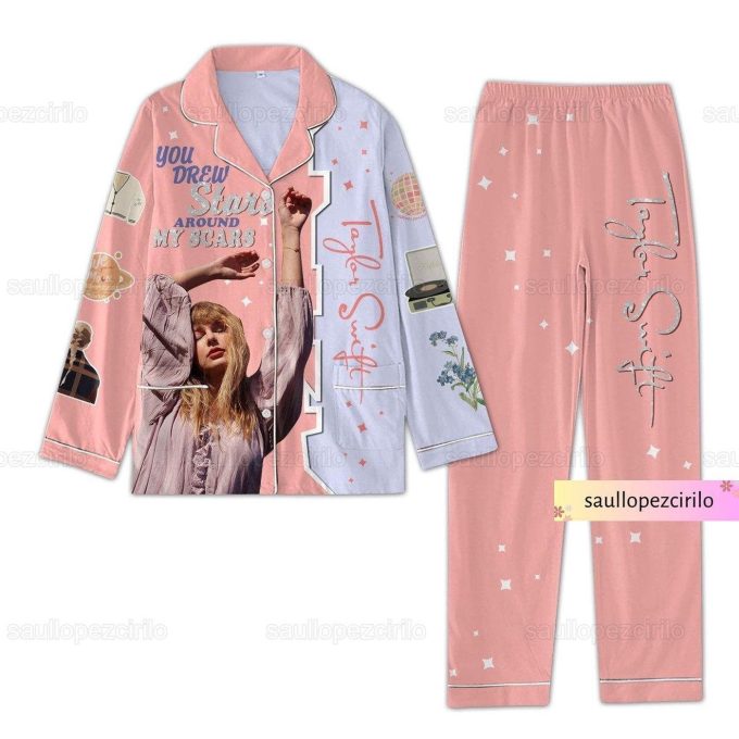 Swiftie Womens Pajamas Set: Tour-Inspired Music Lover Gift Perfect Pjs For Parties – Shop Now!