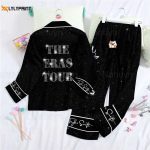 Tay Lor Taylor Version Pajamas Set: Button Down TS Eras Tour Christmas Music PJs Tay Lor Taylor Version Pajamas Set: Button Down TS Eras Tour Christmas Music PJs