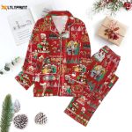 TGG Christmas Button Down Pajamas TL: Festive & Comfy Sleepwear for the Holiday Season!